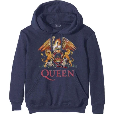 Afbeelding van Queen Classic Crest Hoodie/trui XXL Blauw