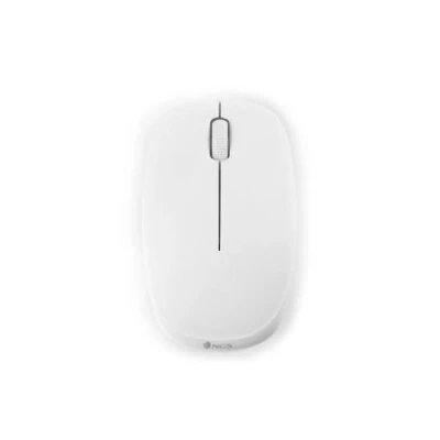 Image de NGS Fog Souris droitiers et gauchers optique 3 boutons sans fil 2.4 GHz récepteur USB blanc