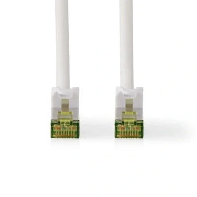 Afbeelding van Nedis CAT7 Netwerkkabel S/FTP RJ45 Male 1.00 m Snagless Rond LSZH Wit Label