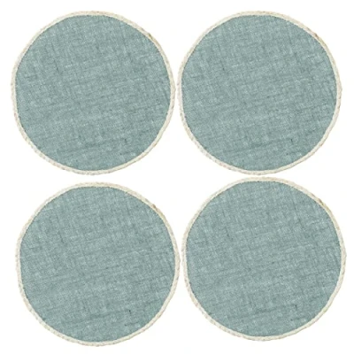 Afbeelding van Creative Tops Placemats, Set van 4 Stuks, Geweven, Grijs, 39 cm Cr