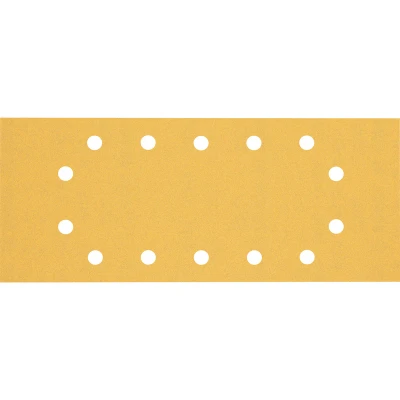 Image de BOSCH 2608900849 Feuille abrasive Expert C470 Best for Wood and Paint, 115 x 280 mm, grain 120, 14 trous (10 pcs)