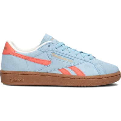 Afbeelding van Reebok Classic CLUB C Grounds UK Sneakers laag, Maat: 36, Softblue/superchargedcoral Veloursleer