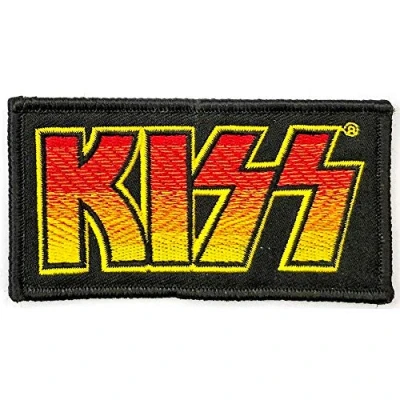 Afbeelding van Kiss Classic Logo Patch Zwart