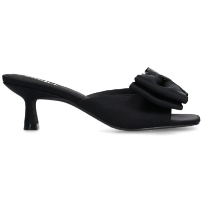 Afbeelding van sacha MIT Absatz UND Schleife Muiltjes met hak, Dames, Maat: 39, Black Schoenen
