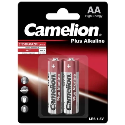 Afbeelding van Battery Camelion Plus Alkaline LR6 Mignon AA (2 Pcs.)