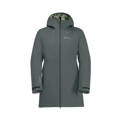 Afbeelding van Heidelstein Insulated Parka Outdoor Jack Dames Slate Green300 S Groen