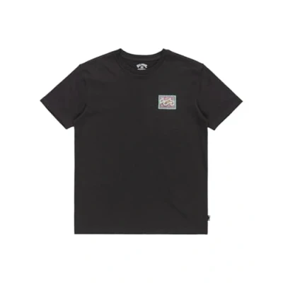 Afbeelding van Billabong Crayon WAVE Unisex Tshirt print voor kinderen, Maat: 147 152, Black