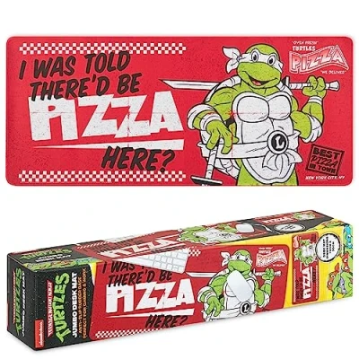 Afbeelding van Teenage Mutant Ninja Turtles muismat, XL, onderlegger, groot formaat, 700 x 300 cm, reuzenmuismat, accessoires, kantoor, pc, jongeren, volwassenen, schildpadden,