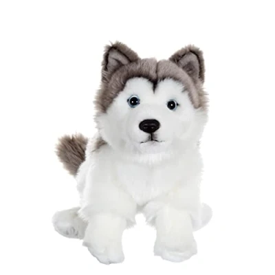 Image de Peluche Chien Husky Gipsy Toys Assis,25 Cm