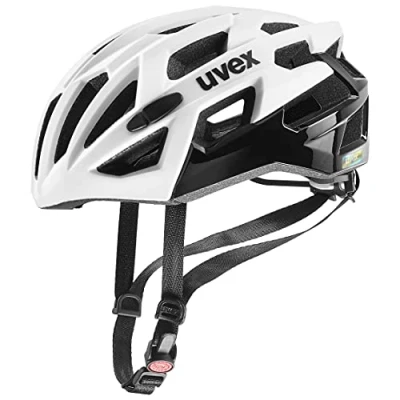 Afbeelding van uvex Race 7 Fietshelm White/Black Unisex maat 51 55