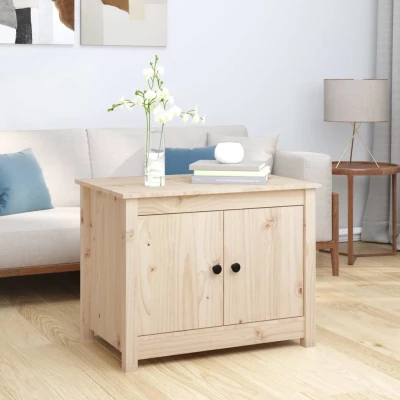Afbeelding van Salontafel 71x49x55 cm massief grenenhout