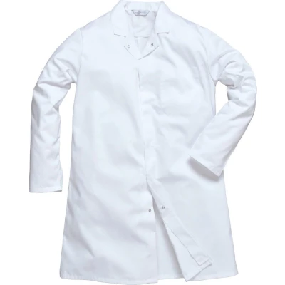 Afbeelding van Foodjas Heren maat 4XL, White