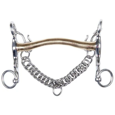 Afbeelding van HKM Babystangetje Argentaan 16mm Schaar 5cm 15,5cm