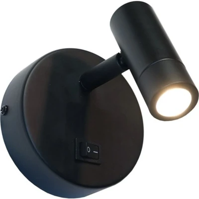 Afbeelding van Artdelight Wandlamp Simply zwart