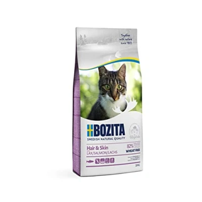 Afbeelding van 10kg Tarwevrij Hair &amp; Skin Bozita Kattenvoer