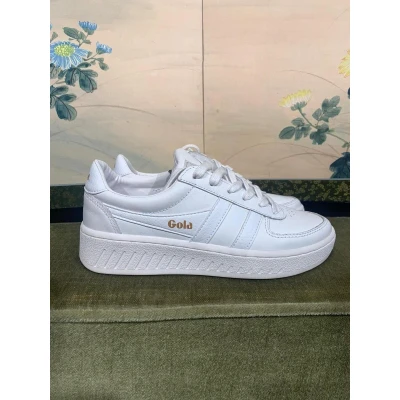 Afbeelding van Gola Grandslam Sneakers laag, Dames, Maat: 38, White Leer en imitatieleer