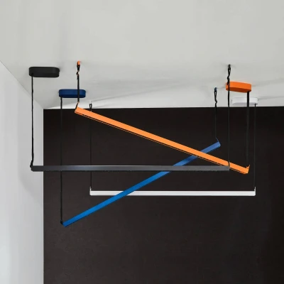 Afbeelding van LOOM DESIGN LED hanglamp Belto, wit