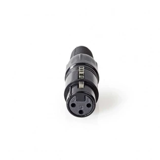 Afbeelding van XLR connector Nedis 3 pin