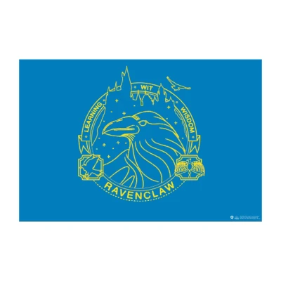 Afbeelding van Wizarding World Harry Potter Deurmat Ravenklauw 45x75cm