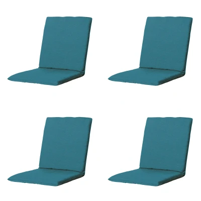 Afbeelding van Madison Stapelstoel kussen universeel Panama sea blue 4 stuks