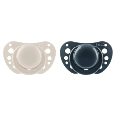 Afbeelding van Chicco Physioforma fopspeen Blauw 6 16m 2 stuks