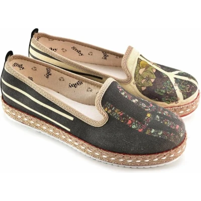 Afbeelding van GOBY Love Ballerinas Sandalen Hoge kwaliteit Handmade Meisjesprint Maat 38
