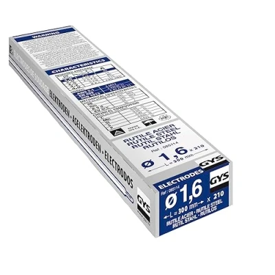 Afbeelding van GYS Elektrodes staal Ø1,6 x 300 mm (210 stuks)