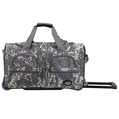 Afbeelding van Rockland ACU Camouflage Sporttas met wieltjes, 55,9 cm, Camouflage, L, cm