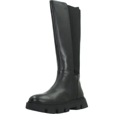 Afbeelding van Geox D Vilde enkelboot voor dames, zwart.