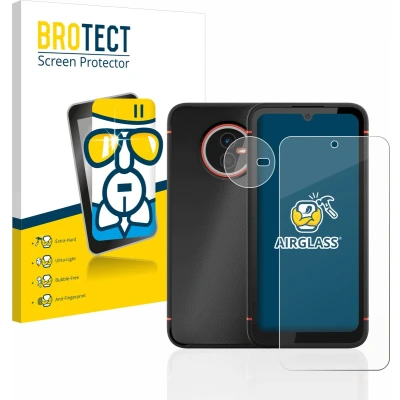 Afbeelding van BROTECT Screenprotector voor Gigaset GX4 / Pro (Voor+Camera) Folie Beschermfolie Beschermglas transparant