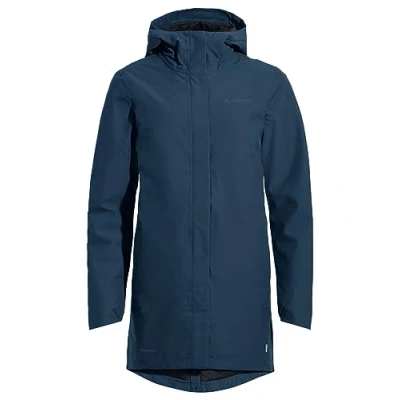 Afbeelding van Vaude Womens Cyclist Padded Parka, Dames, Maat: 42, Dark sea