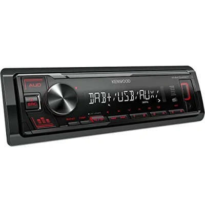 Afbeelding van Kenwood KMMDAB307 Mechless autoradio met DAB+