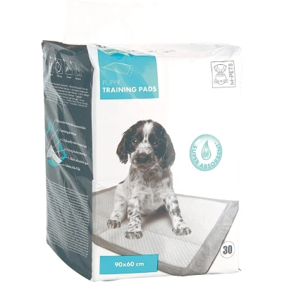 Afbeelding van M pets Trainingpads Puppy 90 X 60 Cm Textiel Wit 30 Stuks