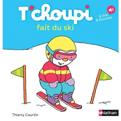 Afbeelding van T&#039;choupi fait du ski