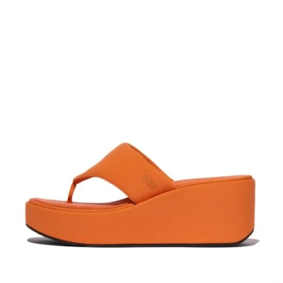 Afbeelding van Fitflop Platfforms Wedge Toe post sandalen voor dames, Satsuma, 41 EU