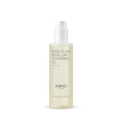 Image de KIKO Milano Pure Clean Micellar Cleansing Oil, Huile Micellaire Démaquillante Et Nettoyante Pour Le Visage