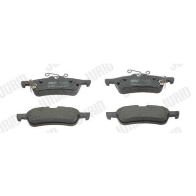 Afbeelding van JURID 572588J Remblokkenset Met akoestische slijtagewaarschuwing Zonder toebehoren TOYOTA: Yaris II Hatchback, III Van