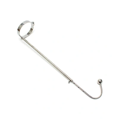 Afbeelding van Bondage Haak met Halsband RVS
