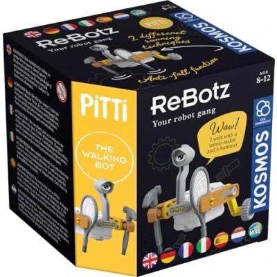 Afbeelding van ReBotz Pitti der Walking Bot 12L: Experimenteerkast
