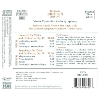 Afbeelding van BBC Scottish Symphony Orchestra Britten: Violin Concerto (CD)