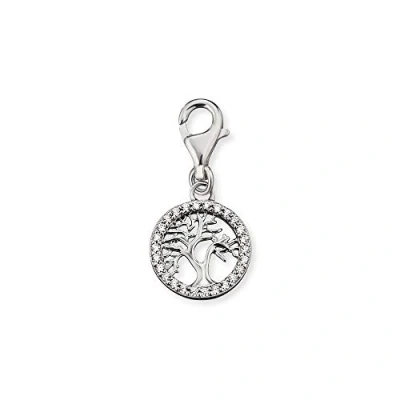 Afbeelding van Engelsrufer Bedel ERC LILTREE ZI Gerhodineerd sterling zilver