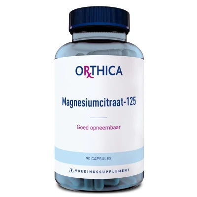 Afbeelding van Orthica Magnesiumcitraat 125 Capsule