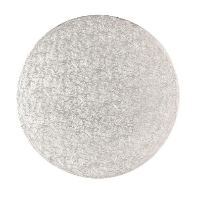 Afbeelding van Cakeboard Zilver Rond Ø15cm