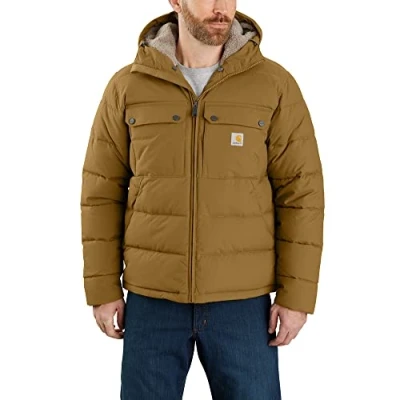 Afbeelding van Carhartt Rain Defender Montana Insulated Bruin Winterjas Heren