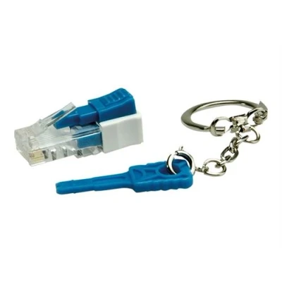Image de Roline Connecteur de réseau RJ 45 (M) transparent