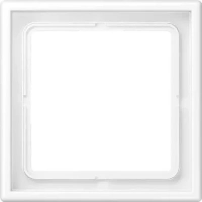 Afbeelding van JUNG LS990 afdekraam 1 voudig sneeuwwit mat LS981WWM
