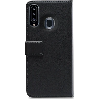 Afbeelding van Mobilize Classic Gelly Wallet Book Case Samsung Galaxy A20s Black
