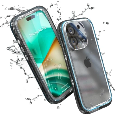 Afbeelding van Catalyst Total Protection Waterproof Case iPhone 16 Pro Zwart CATIPHO16BLKMP