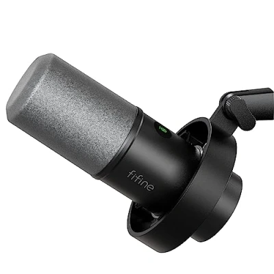 Afbeelding van FIFINE XLR Dynamische Microfoon USB en uitgang Voor Streaming Podcasting