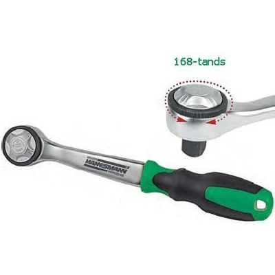 Afbeelding van Ratelsleutel 168 tands 1/2 Mannesmann 240 mm 98472